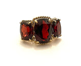 Grande GUM DROP™ Earrings with Cabochon White Jade and Garnet and Diamonds