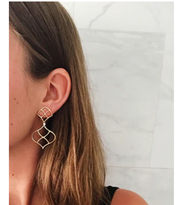 Elegant Gold Creole Earring by David Webb