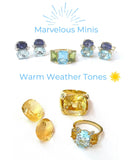 Citrine Emerald Cut Ring