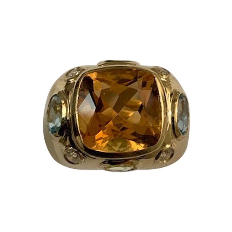 The BONHEUR Ring: 18kt Yellow Gold Domed Ring
