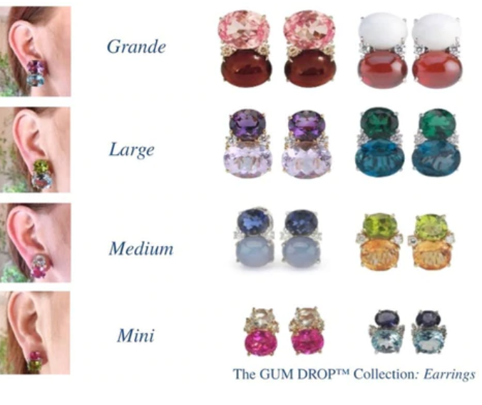 18Karat Medium GUM DROP™ Earrings with Pearls and Diamonds