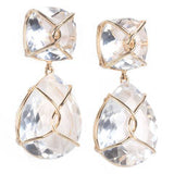 Platinum Deco style Aquamarine Sapphire and Diamond ring