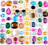 Medium GUM DROP™ Earrings with Deep Citrine and Pink Topaz and Diamonds