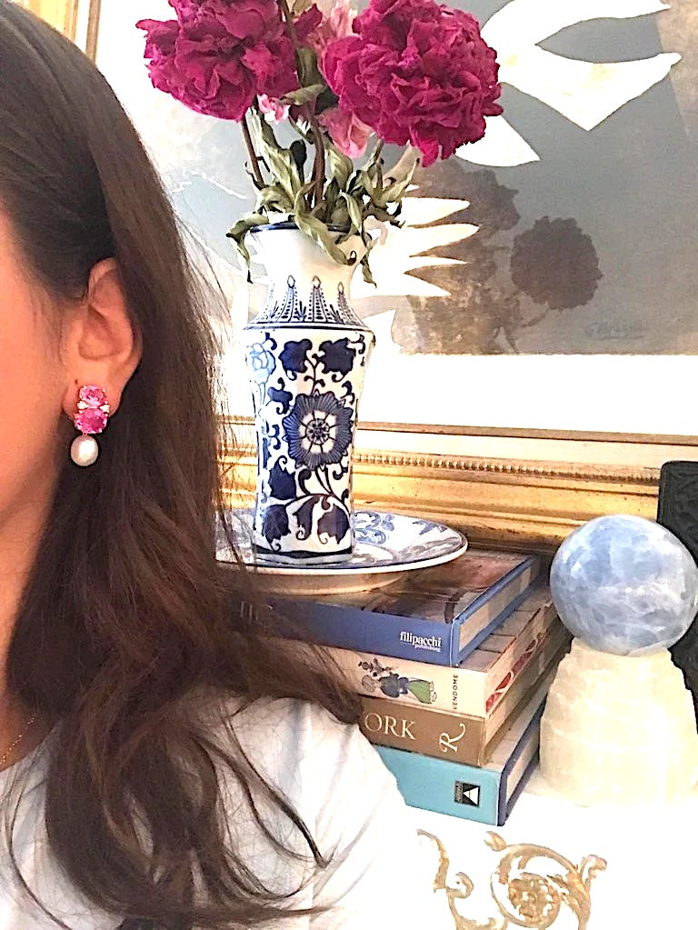 Elegant Gold Creole Earring  by David Webb