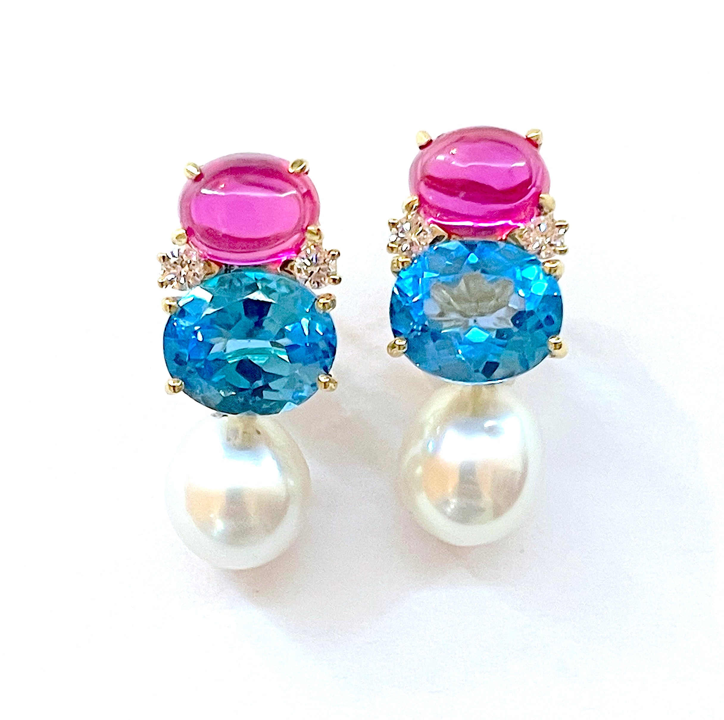 Elegant Gold Creole Earring  by David Webb