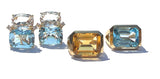 Citrine Emerald Cut Ring