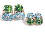 Medium GUM DROP™ Earrings with Peridot and Diamonds