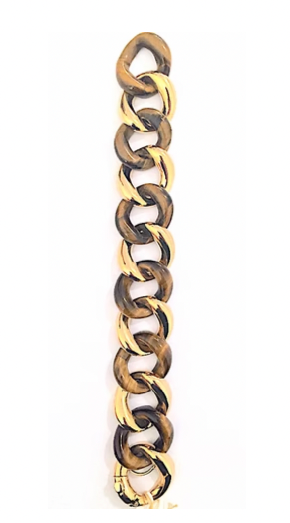 18k Woven Lattice Cuff Bracelet