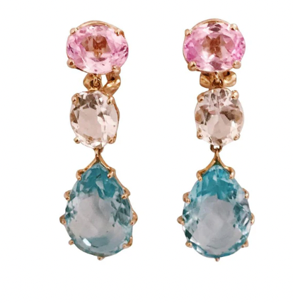 Elegant Gold Creole Earring  by David Webb