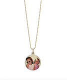 Personalized Silver First Communion Pendant Necklace